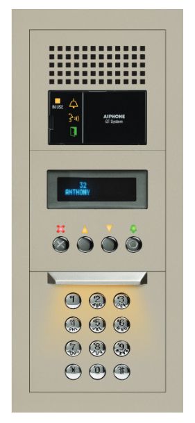Aiphone Aiphone - 10-Key Audio Entrance Panel Kit 1X3 | Tristate Low ...